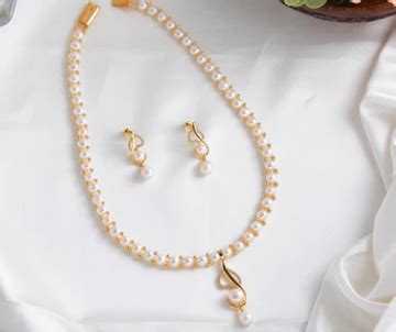 Buy Pearl Jewellery Online | Pearl Necklaces, Earrings| Krishna Pearls