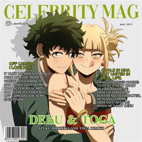 Deku x Toga by: Lalen Rasch by LalenRasch on DeviantArt
