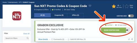Sun NXT Promo Codes: [40% + 10% Off ] Coupon Mar 2026