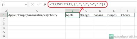 Image result for Textsplit Excel Plugin