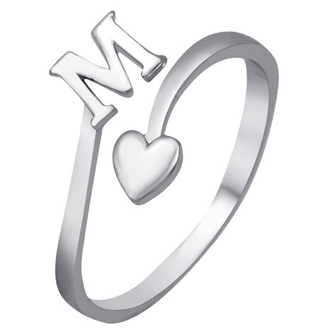 Initial Finger Rings
