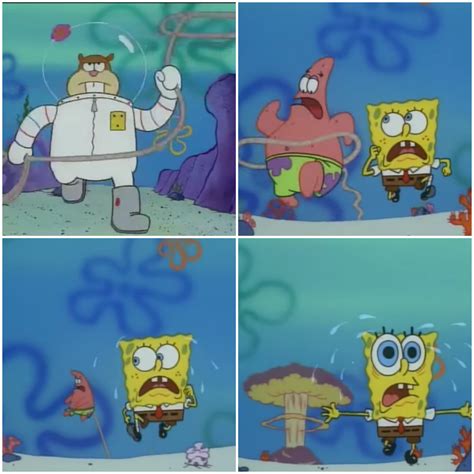 Pembuat Meme Spongebob Yell/Spongebob Shy