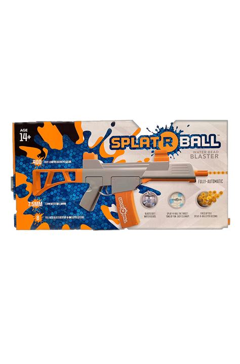 Buy SplatRball Water Bead Blaster Kit, Orange/Grey Online at ...