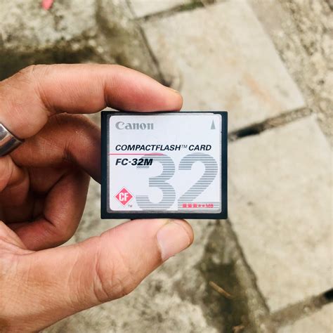 Canon CompactFlash FC-32M 32MB - Kartu Memori CF Original Kamera Lawas ...