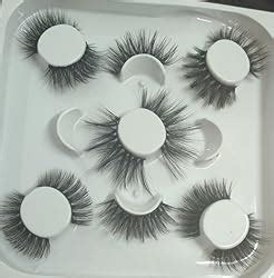 Buy CALAILIS 7 Pairs 6D Faux Mink Lashes Faux Wispy Dramatic Long False ...