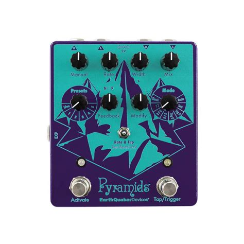 EarthQuaker Devices Pyramids Stereo Flanger Pedal – Stompbox.in