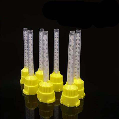 Dental Mixing Tips Impression Yellow 1:1 48pcs : Amazon.in: Beauty