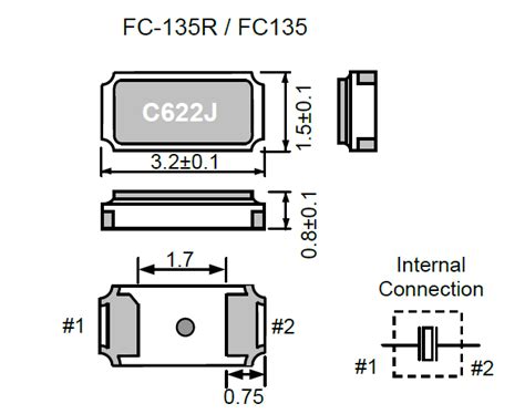 FC-135 Tuning Fork Crystals - Epson Timing | Mouser