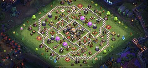 Best Anti 2 Stars Base TH11 with Link, Hybrid - Town Hall Level 11 Base ...