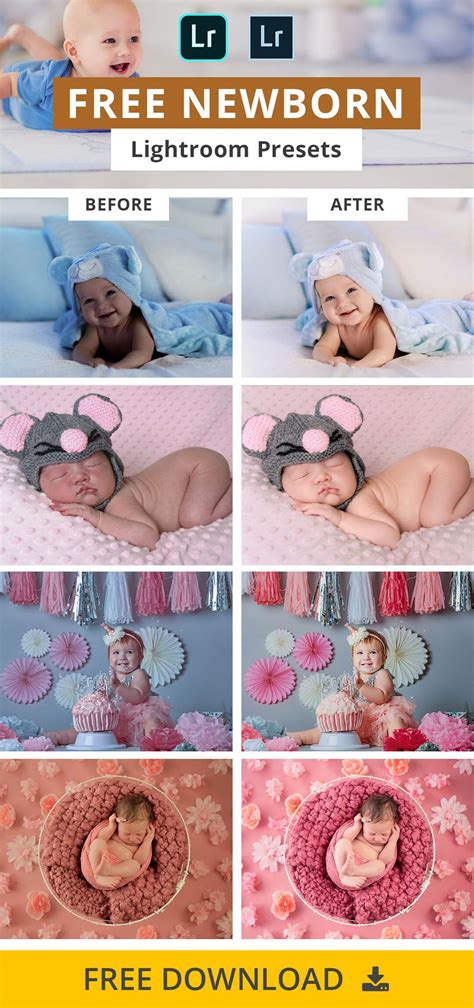 Free Lr Presets - Newborn | Newborn presets lightroom, Lightroom ...
