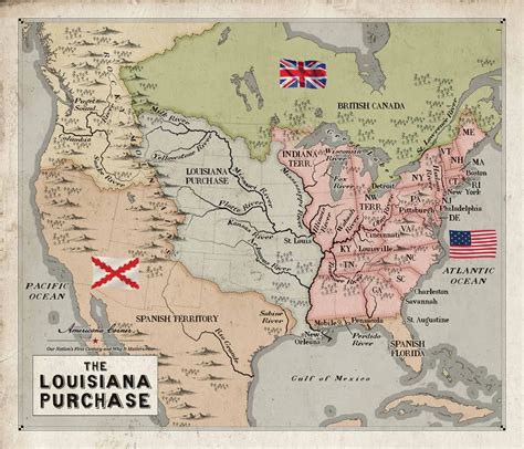 The New Nation Maps: Louisiana Purchase — Americana Corner