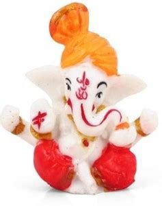 VENI SON'S Pagdi Lord Ganesha Idol Showpiece For Car Dashboard ...