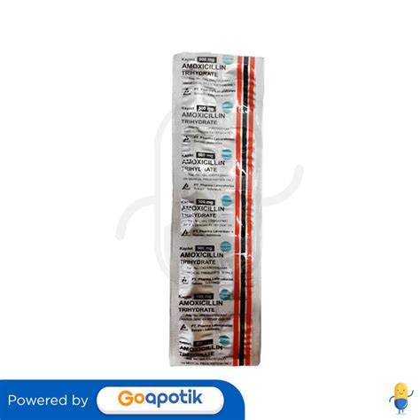 manfaat obat kimoxil amoxicillin 500 mg