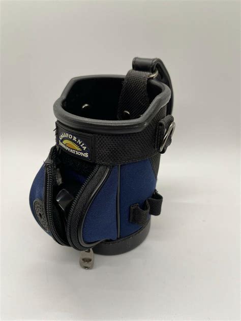 California Innovations Mini Golf Bag Koozie Blue/Black | #3884950319