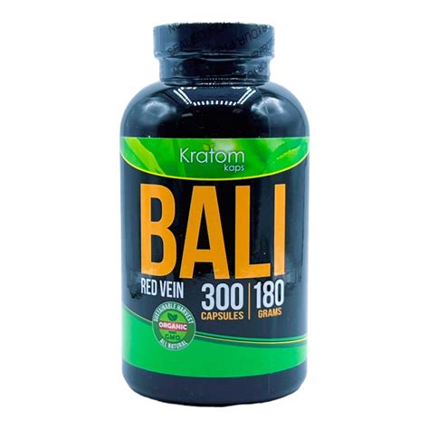 Kratom Kaps Bali Capsules Red Vein - Buy Now