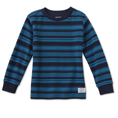 Toughskins Infant & Toddler Boys' Long-Sleeve Thermal T-Shirt - Striped