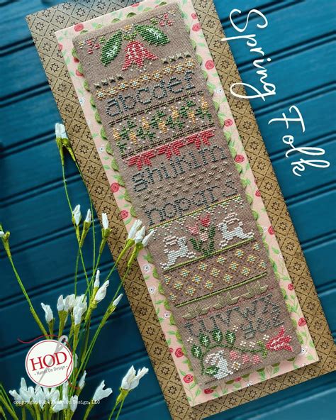 2024 Nashville Needlework Market - Hand on Design Spring Folk Cross ...