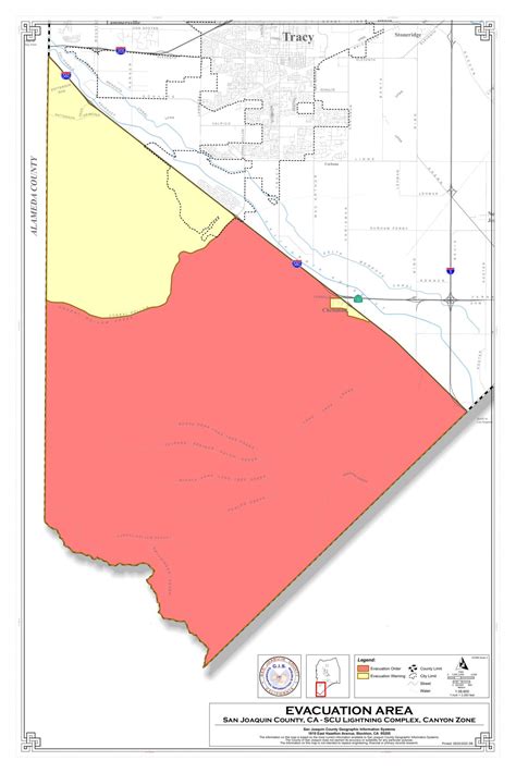 Wildfire evacuation order, warnings issued for areas south of Tracy ...