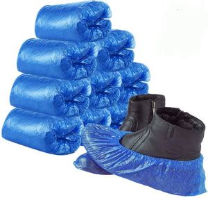 sky enterprise shop SE- Pack 100 Shoe Boot Covers Waterproof Non Shoe ...