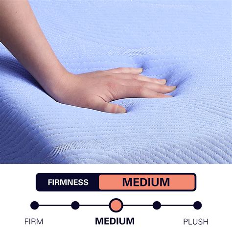 Buy 12 Inch Luxury Talalay Latex Hybrid Mattress, Cool Touch Ice Yarn ...