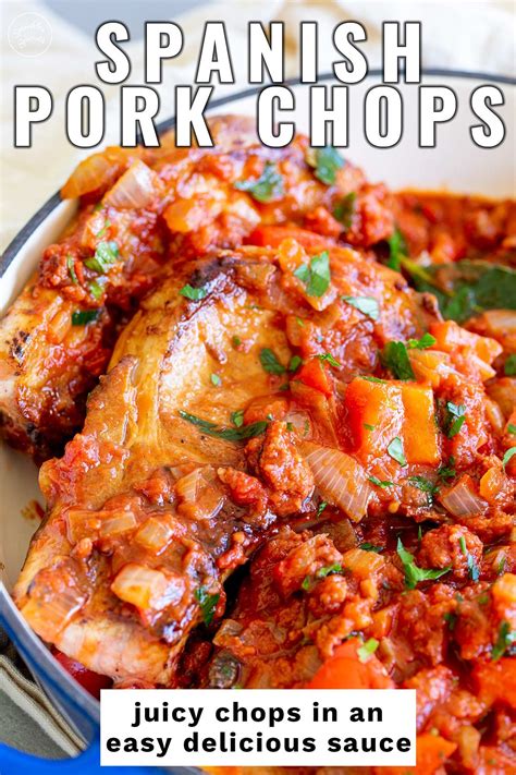 Spanish pork chops – Artofit