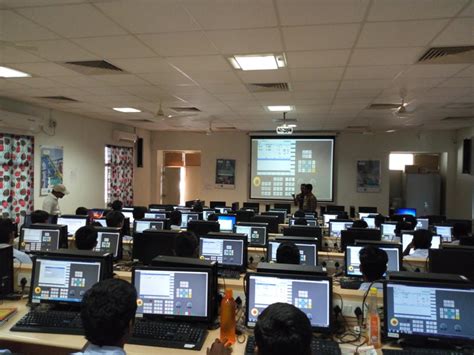 CNC Training Program by APSSDC RGUKT Nuzvid campus