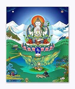 Tamatina Thangka Canvas Painting | Traditional Art | Tribal Art ...