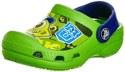 Buy crocs 14805 CC Monsters Clog (Toddler/Little Kid), Neon Green ...