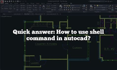 Image result for How to Use Shell in AutoCAD 2019