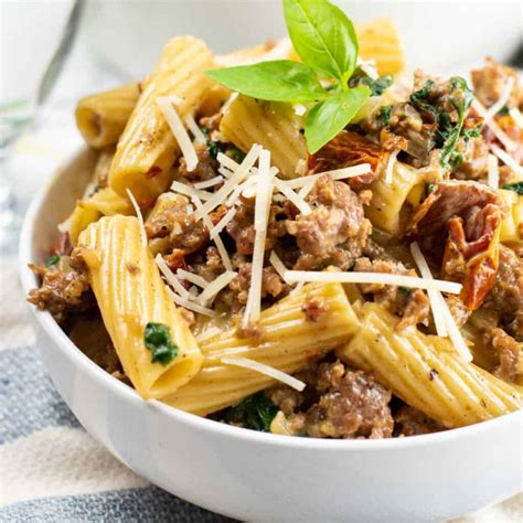 Creamy Italian Sausage Pasta