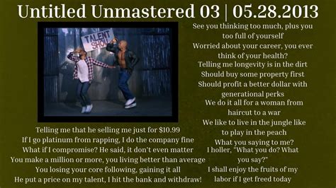 Untitled Unmastered album single wallpaper : r/KendrickLamar