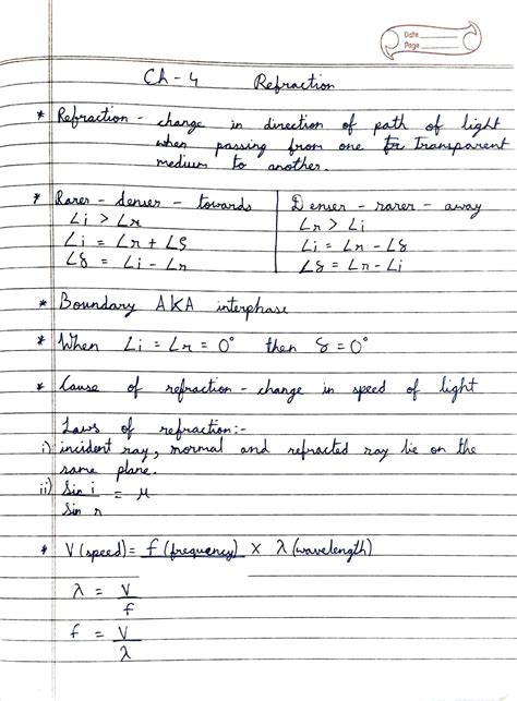 Physics Class 10 Light Notes 的图像结果