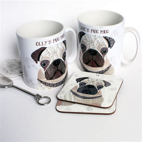 Pug Dog Personalised Mug | Mugs, Gifts, Pug mug