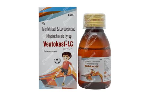 Ventokast Lc Syrup 60Ml: Uses, Side Effects, Price & Substitutes
