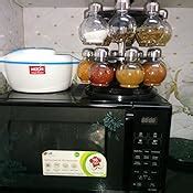 Buy MACHAK Designer Round Multipurpose Revolving Plastic Spice Rack 16 ...