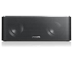 Philips SB365B/37 Wireless Bluetooth Portable Speaker with Rechargeable ...