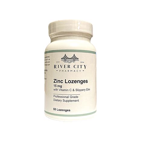 Zinc Lozenges 15 mg – River City Pharmacy