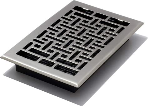 Decor Grates S610W-WH Floor Register, 6x10, White - Floor Heating ...