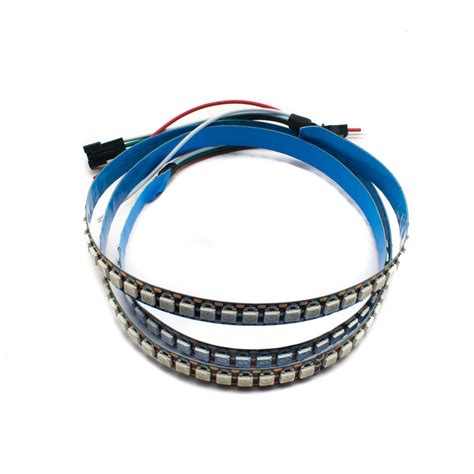 Buy WS2812B 144 LEDs/m RGB Addressable LED Pixel Strip Light 5V DC ...
