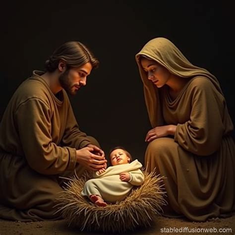 manger nativity scene Prompts | Stable Diffusion Online