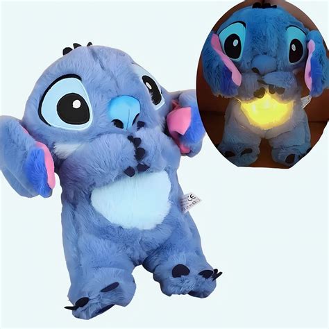 Breathing Plush Stitch with soothing lullaby • Magic Plush