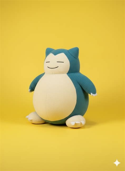 Snorlax Pokemon Plushy | Official Pokemon Plushies India