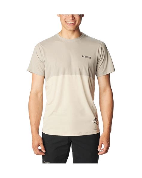 Buy Columbia Men Grey Cirque River Graphic SS Crew Online at Adventuras ...