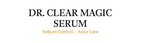 [THE SKIN HOUSE] Dr. Clear Magic Serum (1.69 fl oz / 50ml) Acne prone ...