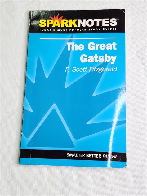 The Great Gatsby by F. Scott Fitzgerald SparkNotes Literature Guide Ser ...