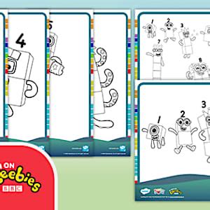 👉 Numberblocks Colouring Pages | Twinkl Resources