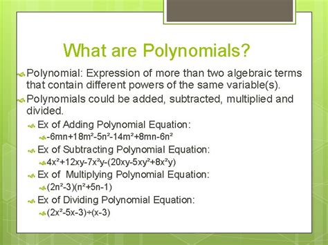 Image result for Polynomials Class 9 Real Life Examples