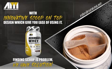 Advance MuscleMass Beginner's Whey Protein Concentrate Powder With ...