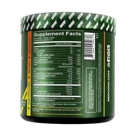 REDCON1 Canteen Hydration + Electrolytes, Orange | Ubuy India
