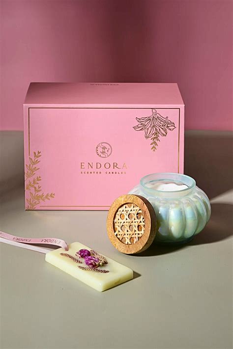 Aquamarine Boho Lid Pumpkin Jar + Wax Tablet